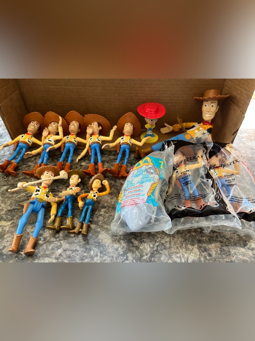 Disney Toy Story “Woody” Figures